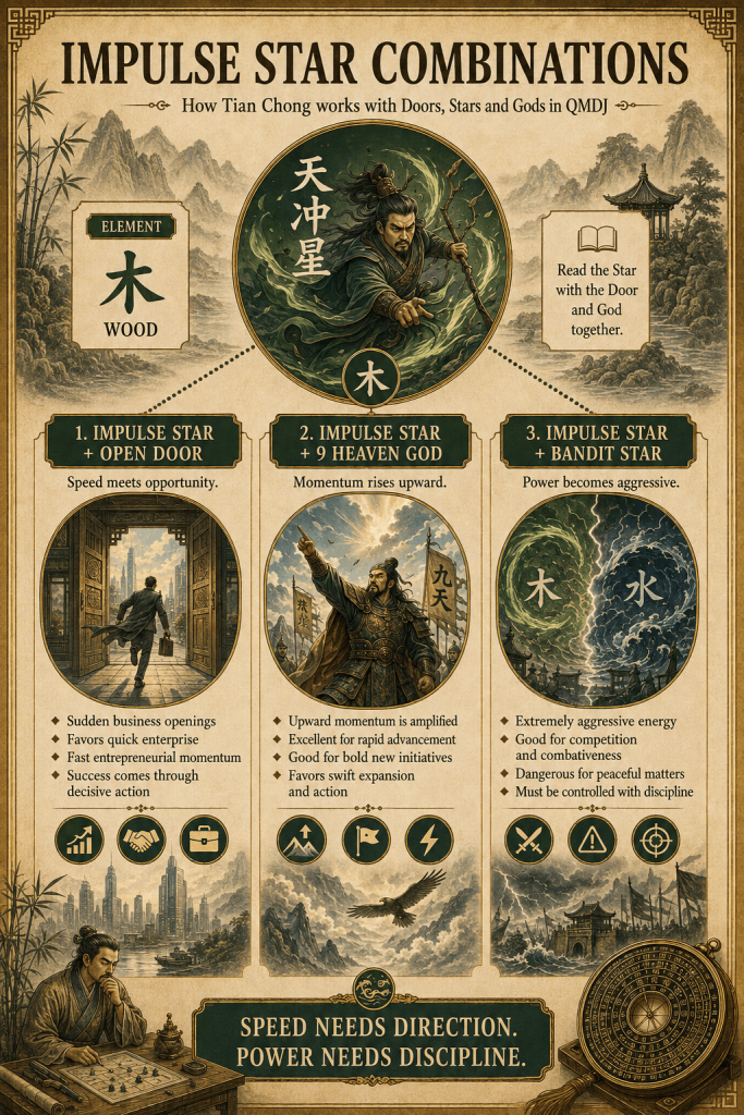 Qi Men Dun Jia - 9 Stars 奇门遁甲 Explained In Details - illustration