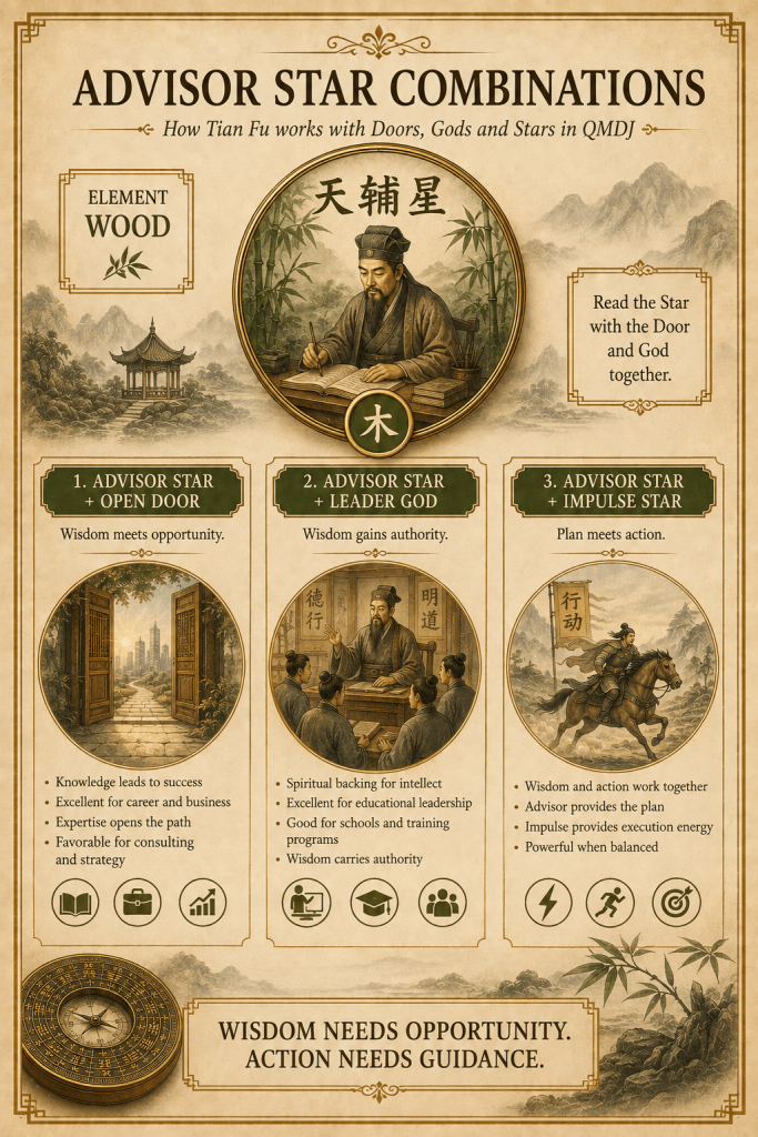 Qi Men Dun Jia - 9 Stars 奇门遁甲 Explained In Details - illustration
