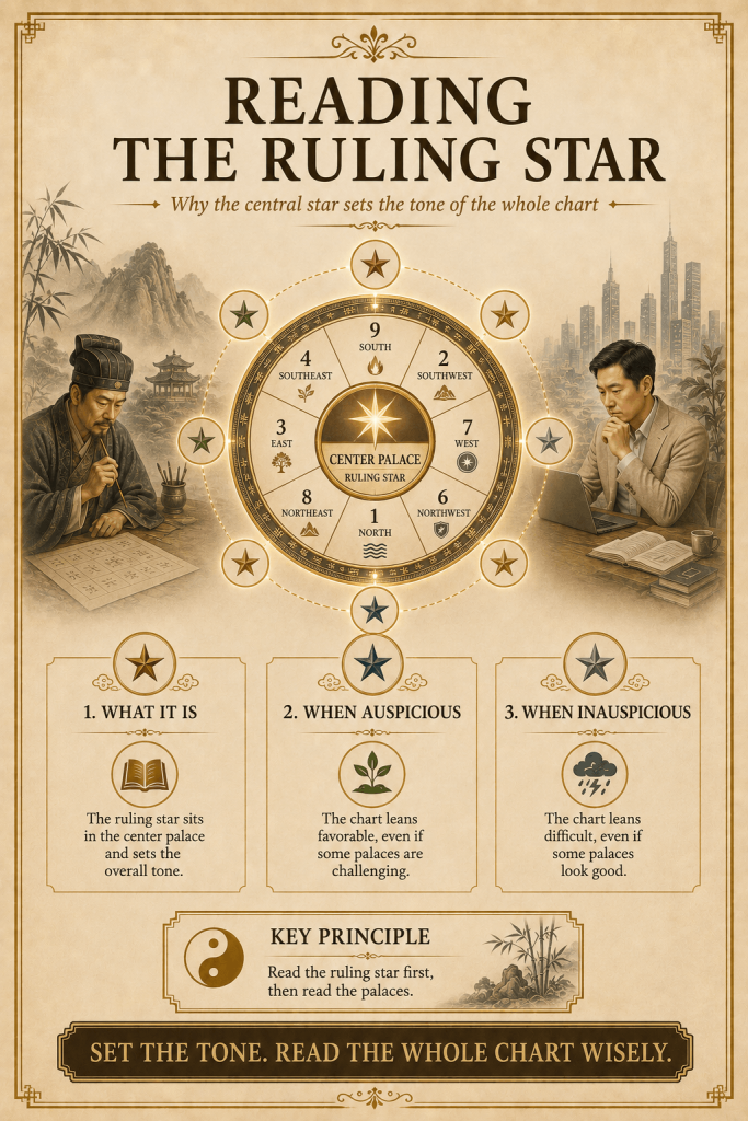 Qi Men Dun Jia - 9 Stars 奇门遁甲 Explained In Details - illustration