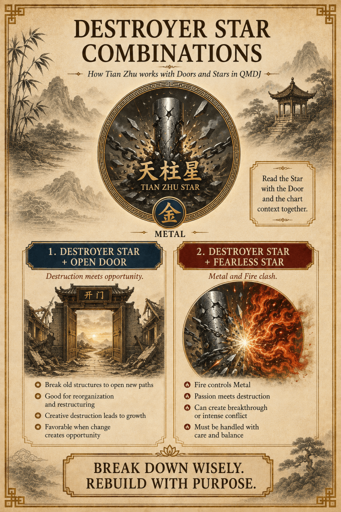 Qi Men Dun Jia - 9 Stars 奇门遁甲 Explained In Details - illustration