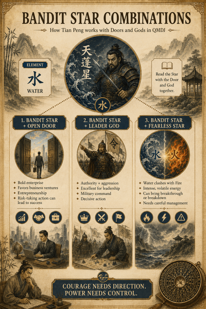 Qi Men Dun Jia - 9 Stars 奇门遁甲 Explained In Details - illustration