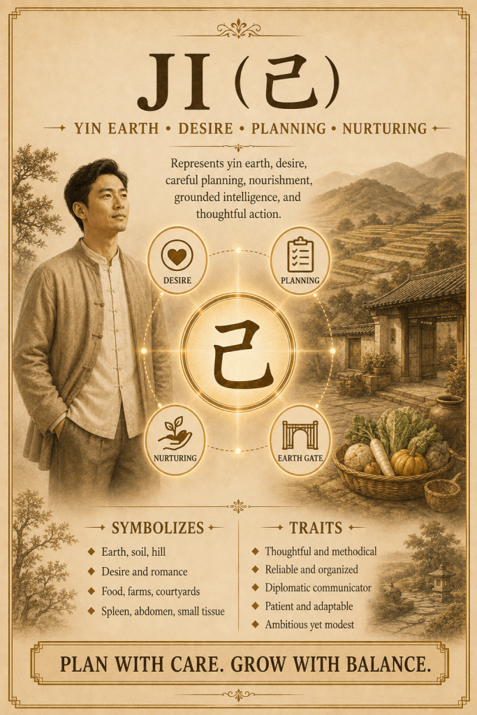 Wu stem character and meaning in Qi Men Dun Jia