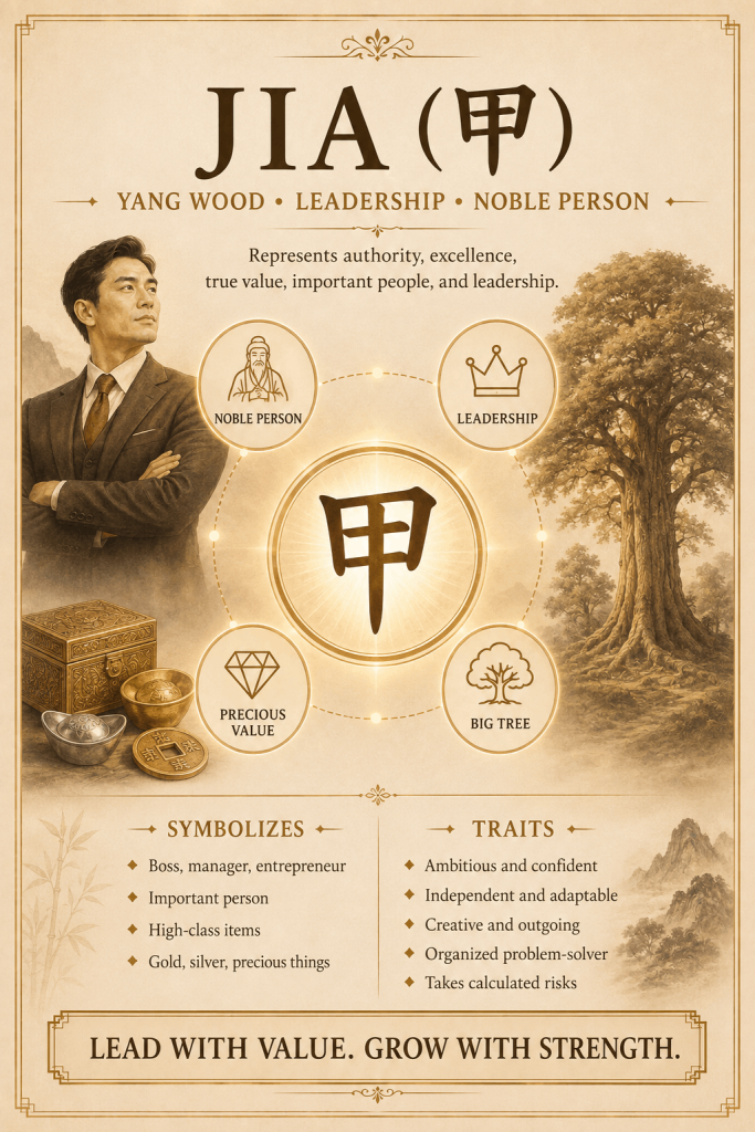 The ten Heavenly Stems explained in Qi Men Dun Jia