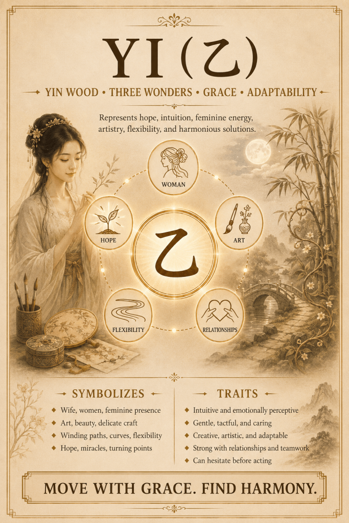 Jia stem character and meaning in Qi Men Dun Jia