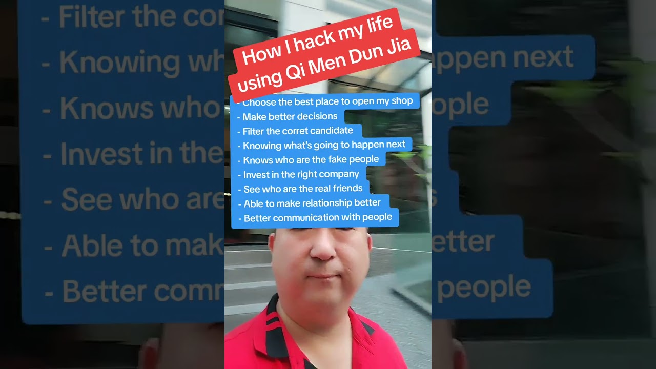 How I use Qi men to hack my life. Choose the best place to open my shop #qmdj #qimen #qimemdunjia