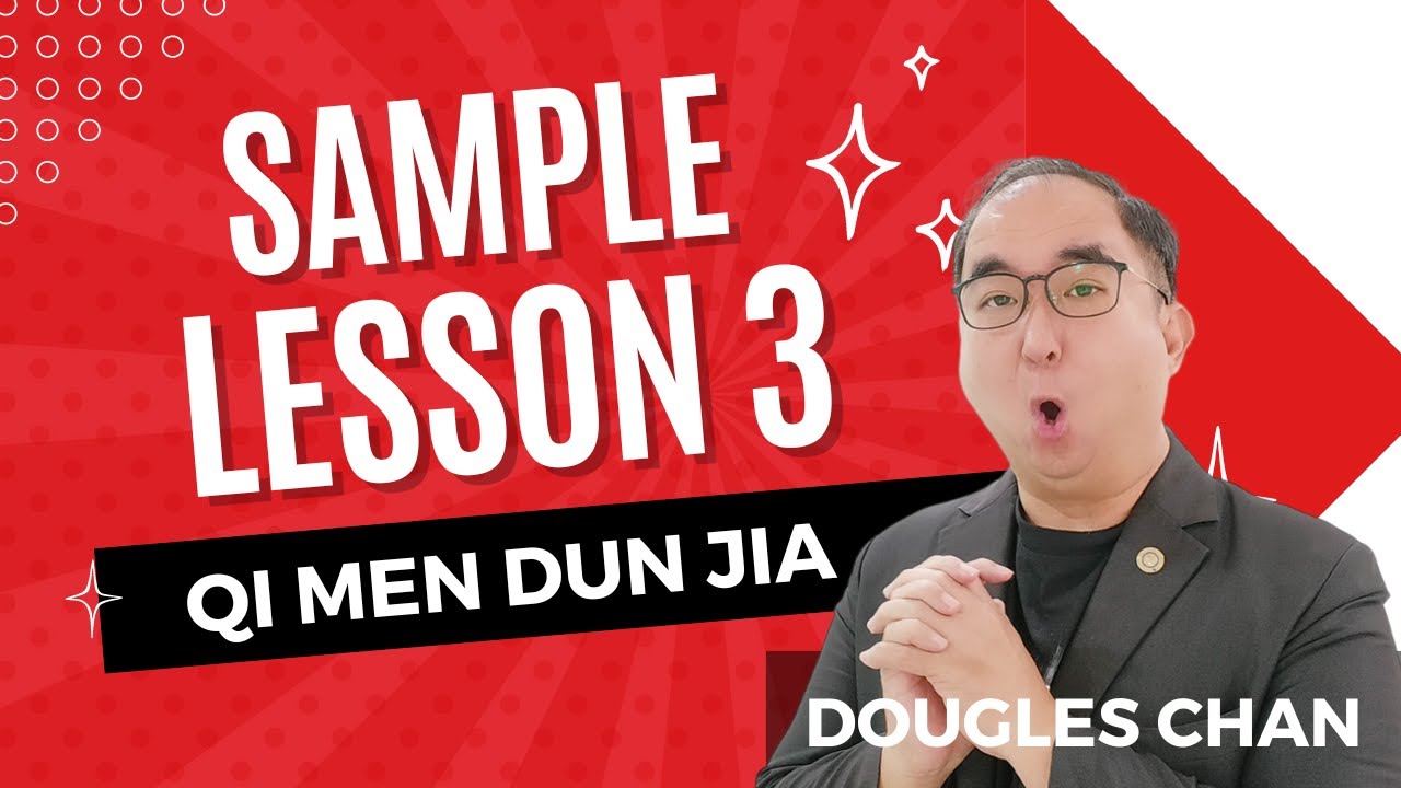 Qi Me Dun Jia Sample Lesson 3- by Dougles Chan QiMen Grand Master #qmdj #qimen #qimendunjia