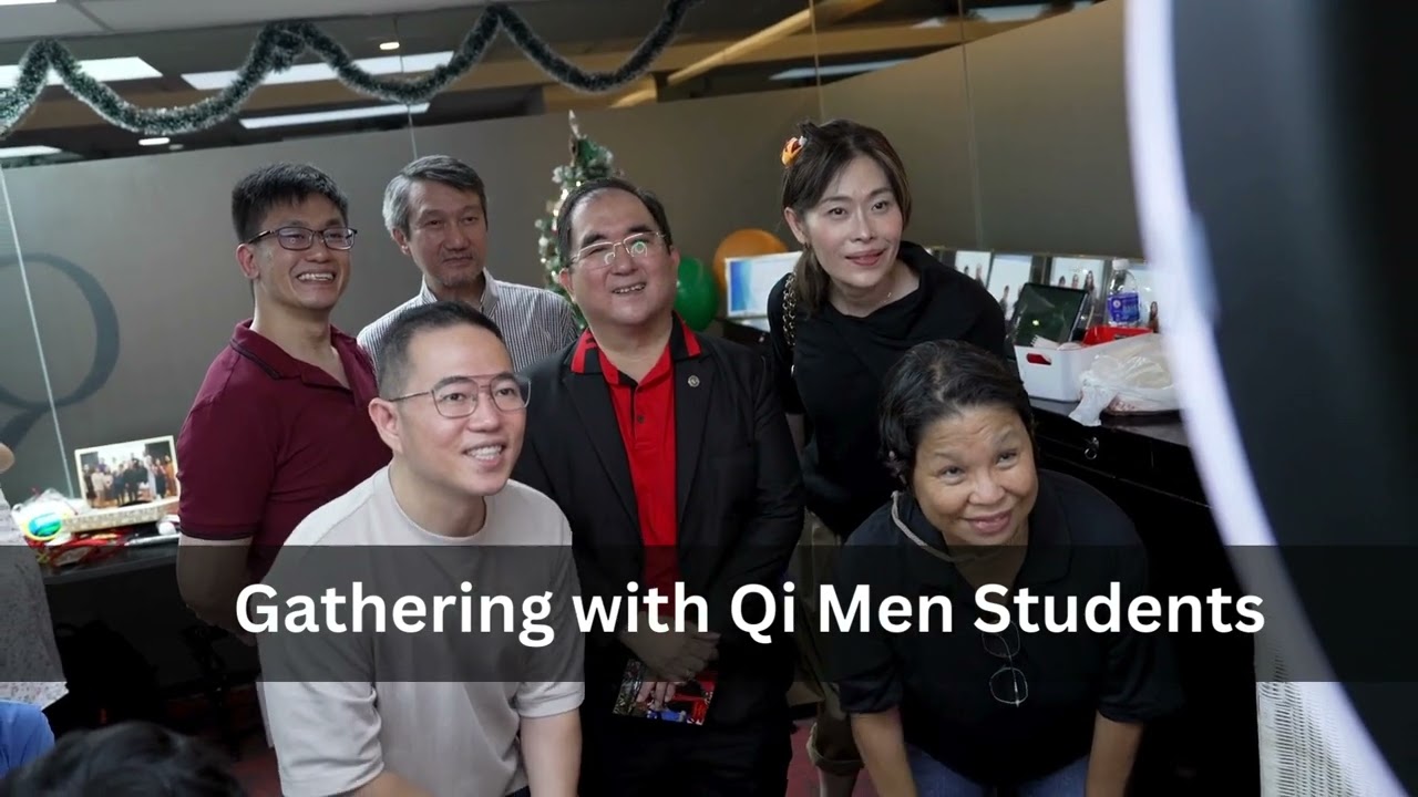 Some Qi Men Dun Jia students gathering videos raw footage….