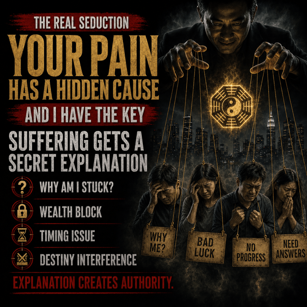How Qi Men Manifestation exploits vulnerable people step 5