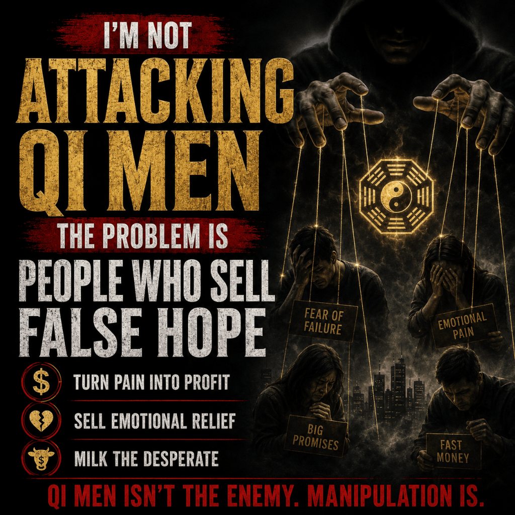 How Qi Men Manifestation exploits vulnerable people step 1
