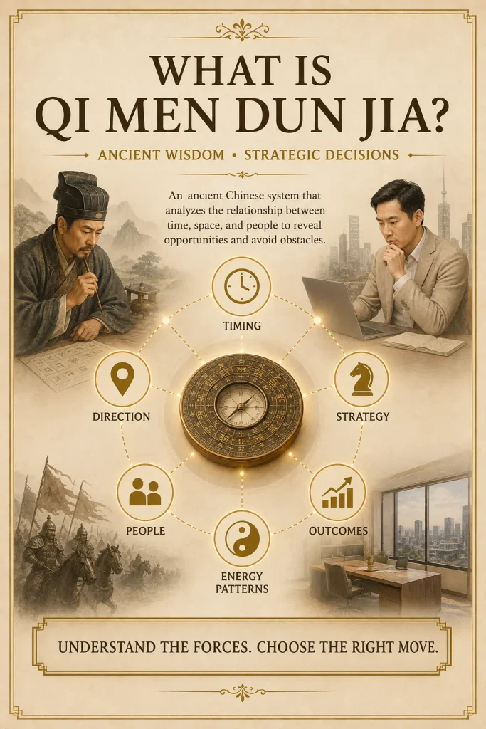 Qi Men Dun Jia ancient Chinese decision-making system