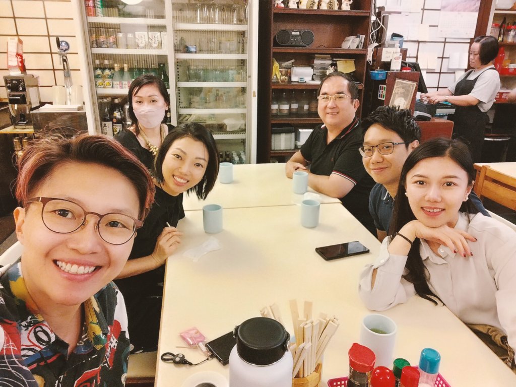 Dougles Chan with Qi Men Dun Jia students overseas