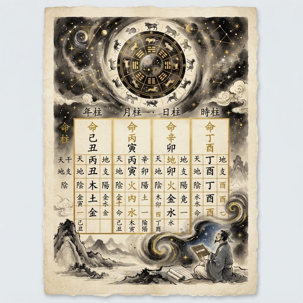 Ming (命): the art of destiny, reading the natal chart