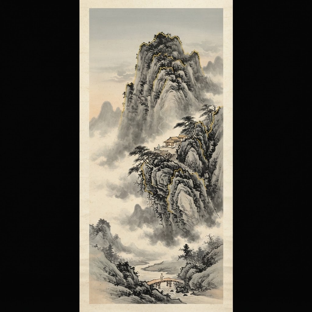 Shan (山): the mountain art of cultivation and stillness