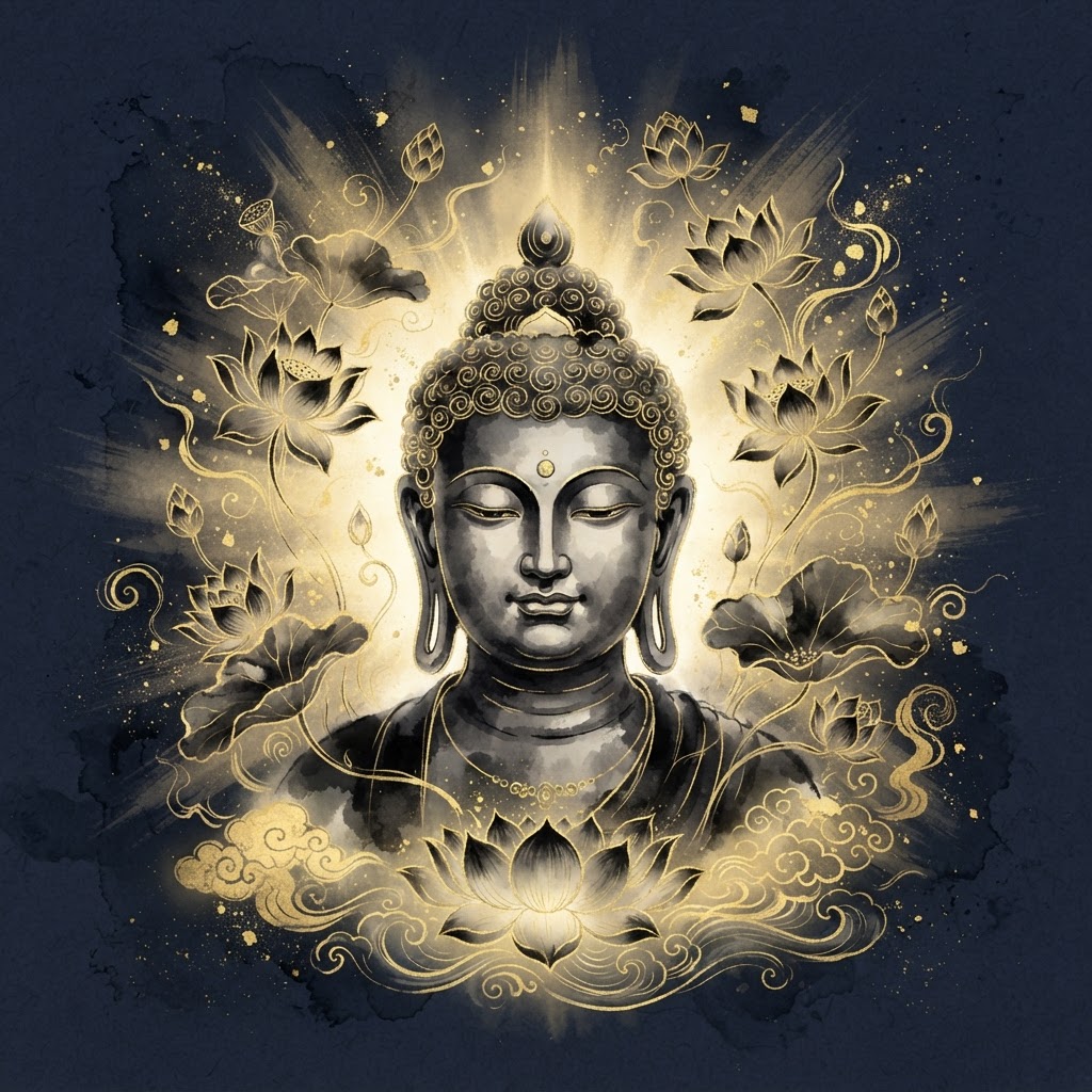Buddha ear lobes spiritual wisdom and financial blessing
