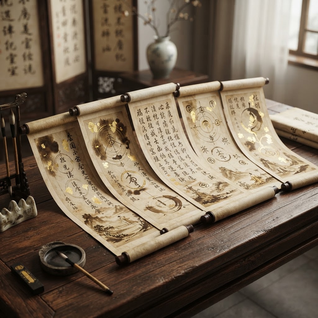 The five sections of the Shiji