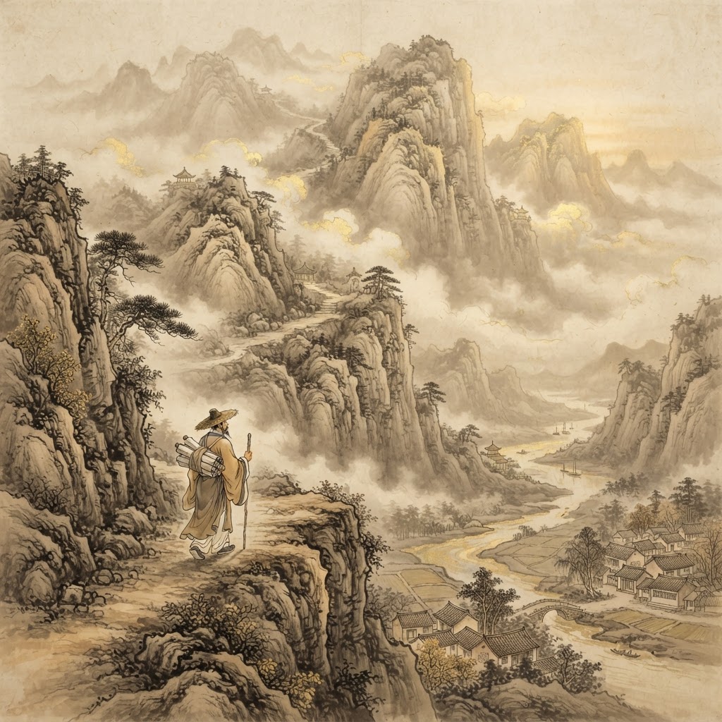 Sima Qian travels through China