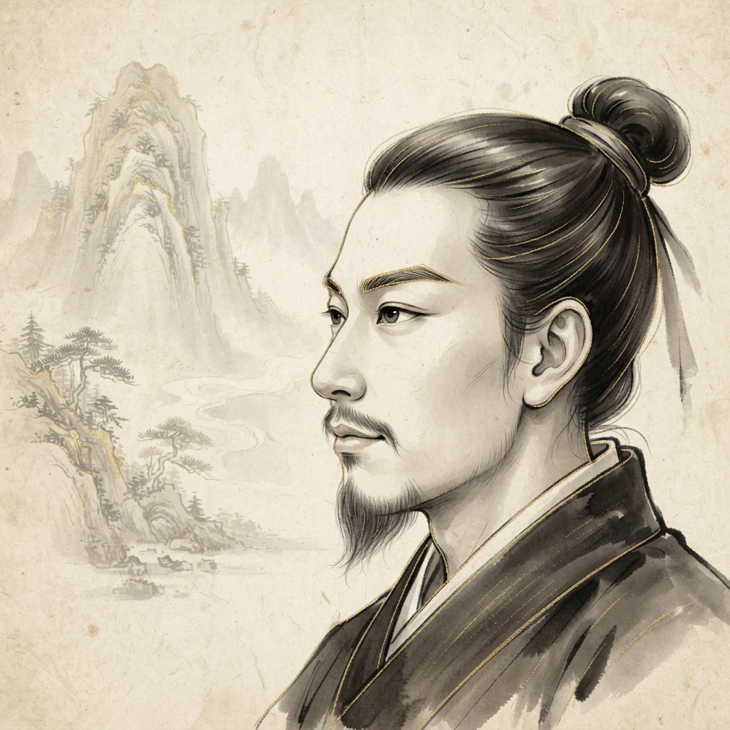 Thin eyebrows in classical Mian Xiang indicate refined wood energy, favoring strategic patience in professional life.
